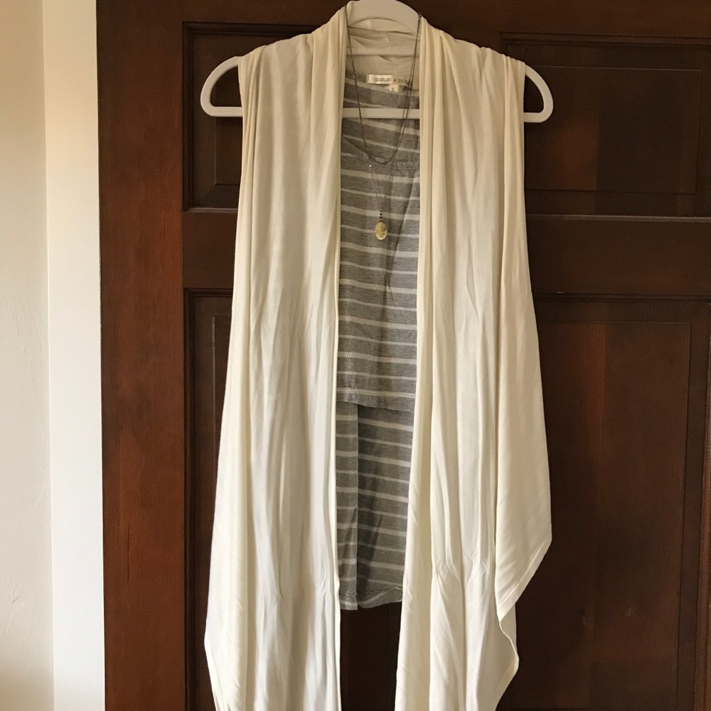 Long Flowing Soft Vest
